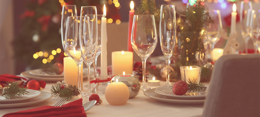 Completing the place setting at events