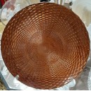  Round Glass Bronze Charger Plate 13