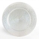 ChargeIt by Jay Circus Glass Charger Plate 13"