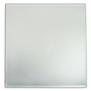 ChargeIt by Jay Glass Mirror Square Charger Plate 13"