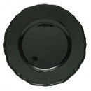 ChargeIt by Jay Black Regency Round Melamine Charger Plate 13" ;