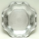 ChargeIt by Jay Baroque Silver Charger Plate 13"